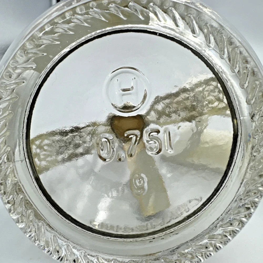 Vintage Empty Royale‎ Deluxe Chambord Liqueur Decanter Bottle Crown
